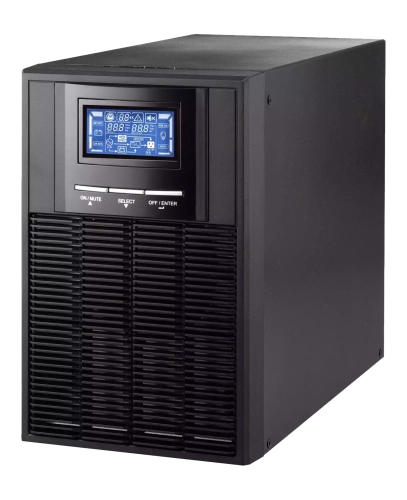 Источник бесперебойного питания On-Line, Tower, 1 фаза 1000ВА/800Вт, 12В, ток заряда 12А, без батарей (внешние)