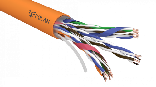 Folan U/UTP Cat.5e ZH нг(А)-HF 10x2x0,52