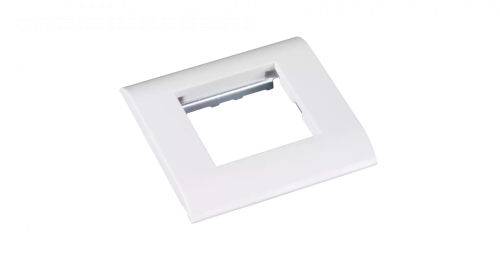 Настенная лицевая панель под 1 вставку Mosaic 45x45 мм, 10 шт