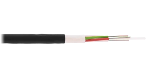 Кабель оптический 4 волоконный SM 9/125 внешний,6 кН, самонесущий, со стеклонитями .