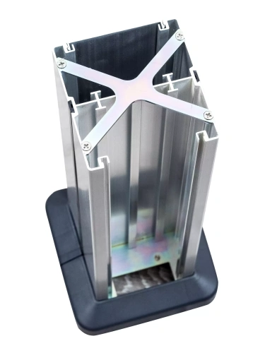 Колонна алюминиевая под суппорт (двухсторонняя) 350мм