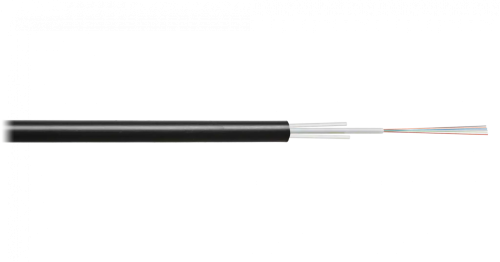 Кабель оптический 8 волоконный SM 9/125 внешний, 0,5 кН,  со стеклопластиковыми прутками.