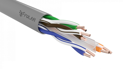 FOLAN U/UTP Cat 6 PVC 4х2х0,57