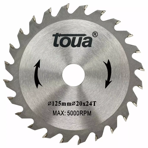 Диск пильный по дереву Toua 125x20 мм 24T