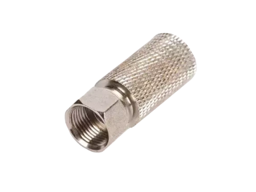 Коннектор F-типа для коаксиальных кабелей RG11, накручивающийся, металлик, в уп-ке 100 шт.