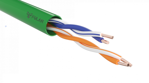 Folan U/UTP Cat5e PVCLS нг(А)-LSLTx 2х2х0,52