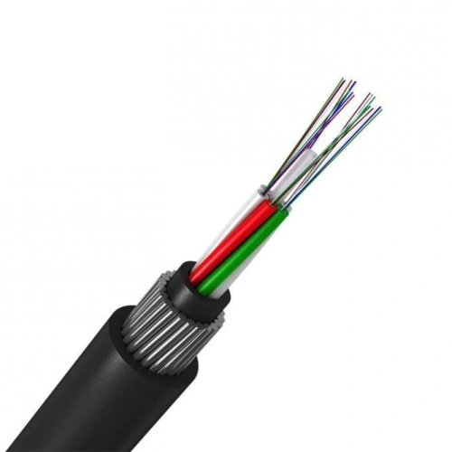 Кабель оптический 20 волоконный ИКБ-М4П-А20 внешний, 8 кН, с броней из стальных проволок.