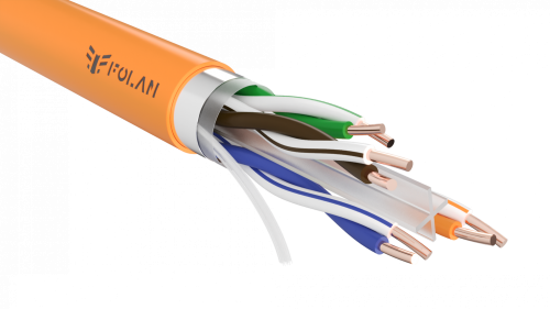 FOLAN F/UTP Cat 6 ZH нг(А)-HF 4х2х0,57