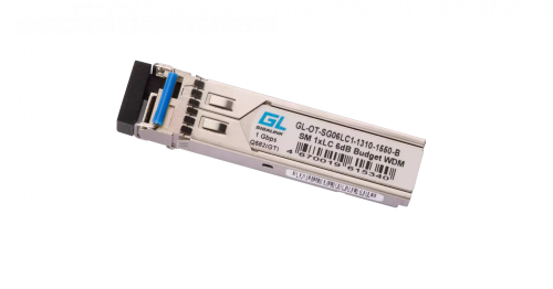 Модуль GIGALINK SFP, WDM, 155Mb/1,25Gb/s одно волокно SM, LC, Tx:1310/Rx:1550 нм, DDM, 6 дБ до 3 км