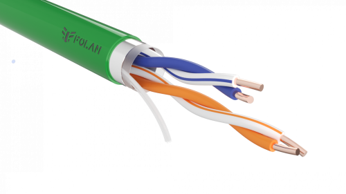 Folan F/UTP Cat5e PVCLS нг(А)-LSLTx 2х2х0,52