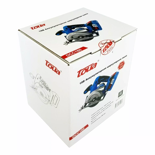 Аккумуляторная циркулярная пила Toua DCC180